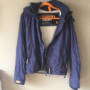 Superdry Windcheater Fleece Weatherproof Jacket